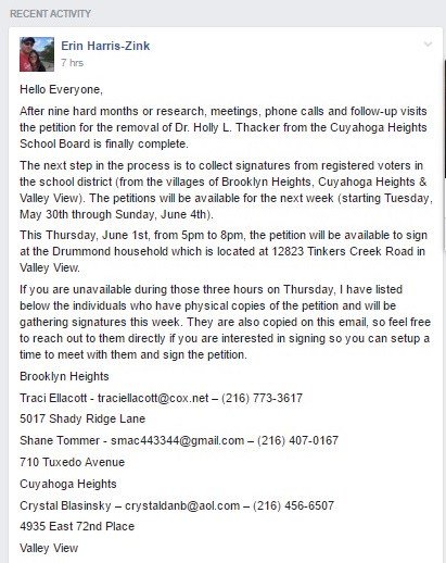 CHS_Sentinels's tweet photo. Update on Political Scheming Against a Duly-Elected Board Member https://t.co/MvD04mHXrl https://t.co/auONIYdhuu