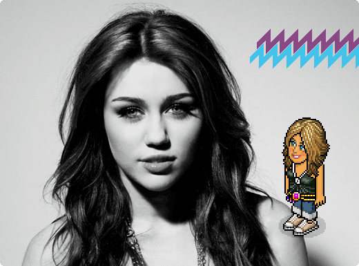 habOtk's tweet photo. Remember when Miley Cyrus was judging virtual clothing @habbo ? #habborunway #Habbo #habbomemories 😁💃 https://t.co/kSLcYqKR82
