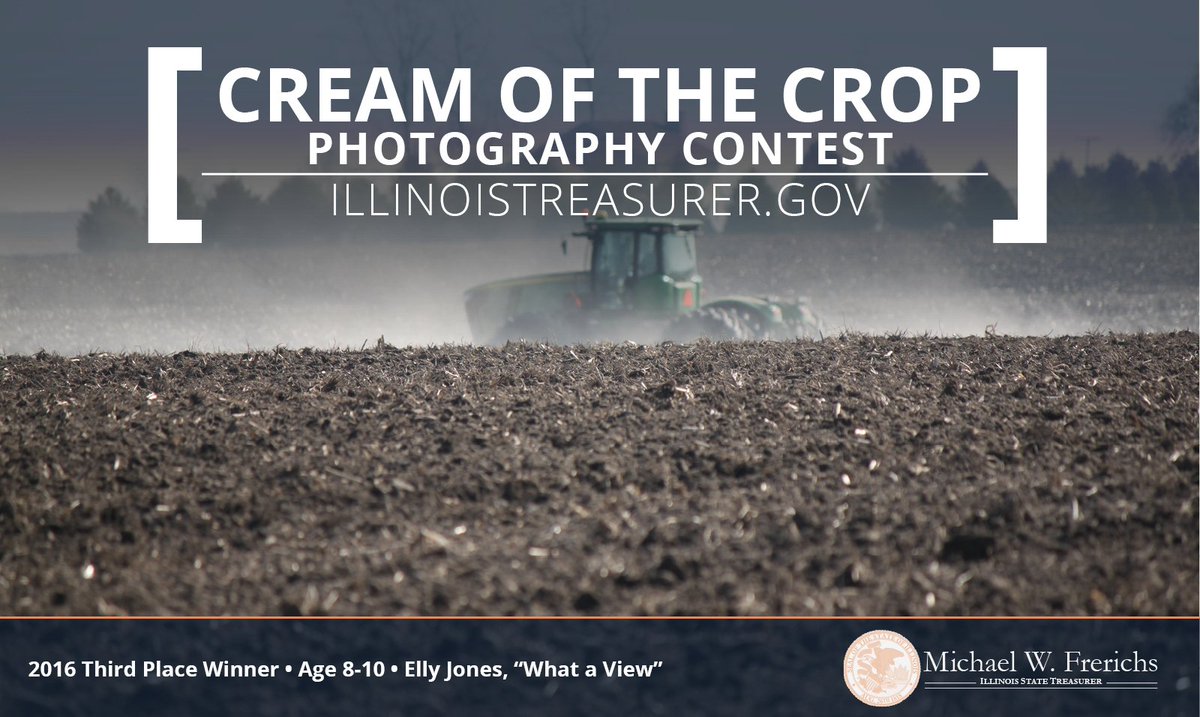 ILTreasurer's tweet photo. Show off your creativity! Submit photos πΈ to my #CreamofCropIL contest at https://t.co/fN8K8lhpY2. #focus #click #flash https://t.co/6PB2VgxVqS