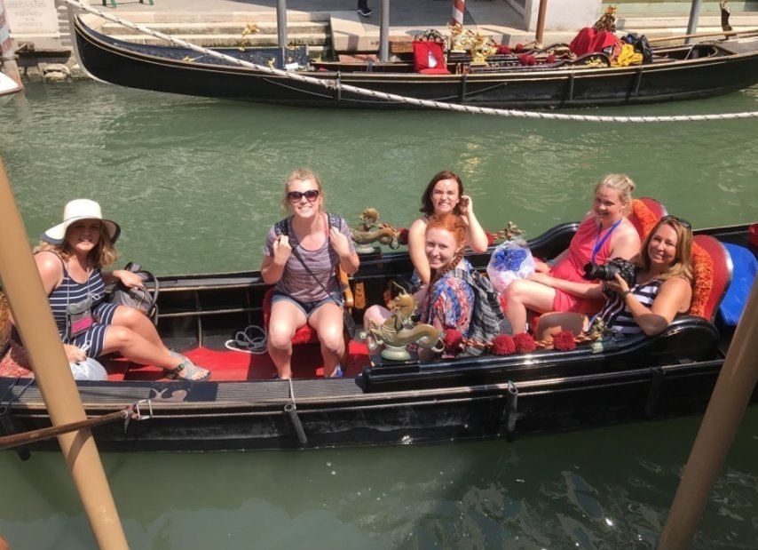 Our student travel group made it to Italy! From pasta to glass blowing to gondola rides, this is the trip of a lifetime! #sewardjays