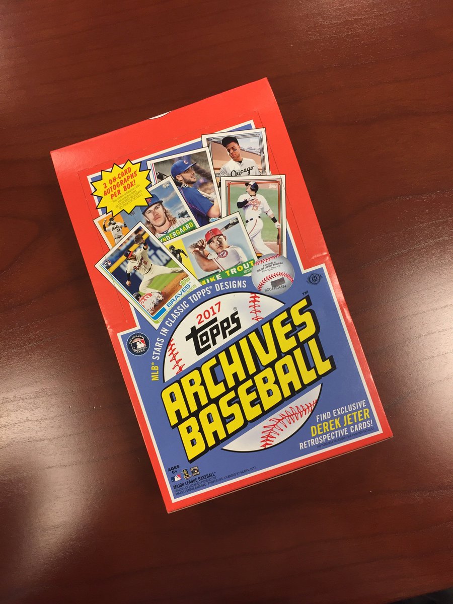 MLBPlayersInc's tweet photo. We're celebrating @Topps #ArchivesBaseball release w/ exclusive giveaway on our @InfieldChatter feed
#DoYouWantIn RT
https://t.co/rutpEdObvG https://t.co/62CkSgC855