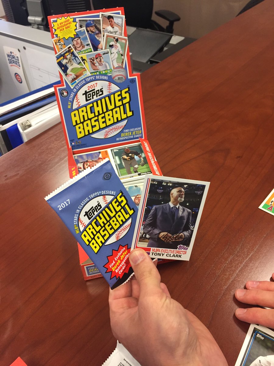 MLBPlayersInc's tweet photo. We're celebrating @Topps #ArchivesBaseball release w/ exclusive giveaway on our @InfieldChatter feed
#DoYouWantIn RT
https://t.co/rutpEdObvG https://t.co/62CkSgC855