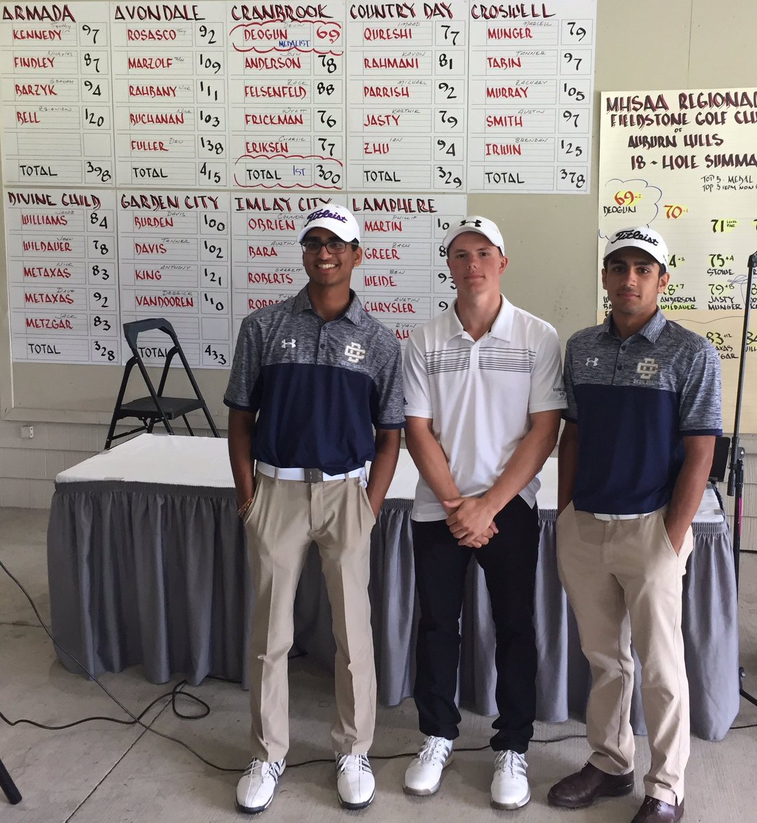 Divine Child Golf tweet media