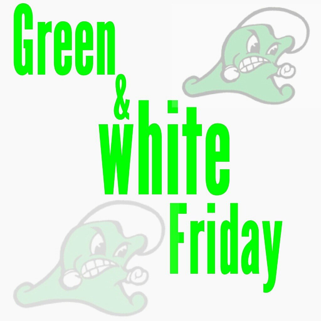 ZooCrew2017's tweet photo. Last #GreenAndWhiteFriday of the year this Friday! 💚🌊💚🌊💚🌊 RT!! https://t.co/fIO6Q3hvI1