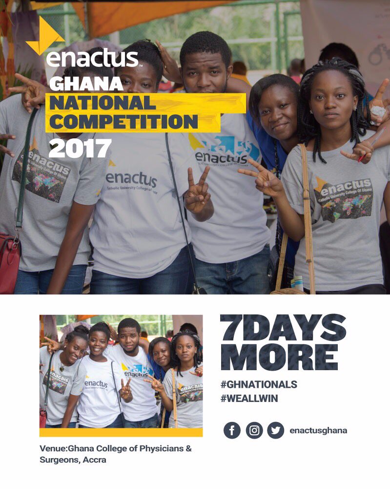 ECucg's tweet photo. The days are numbered... don't miss out @EnactusGhana  @Jojo_DNA @ECucg @tv3_ghana @Ford @Barclays @StanbicBankGH @JapanMotorsGh https://t.co/1b9SE6ZkVB