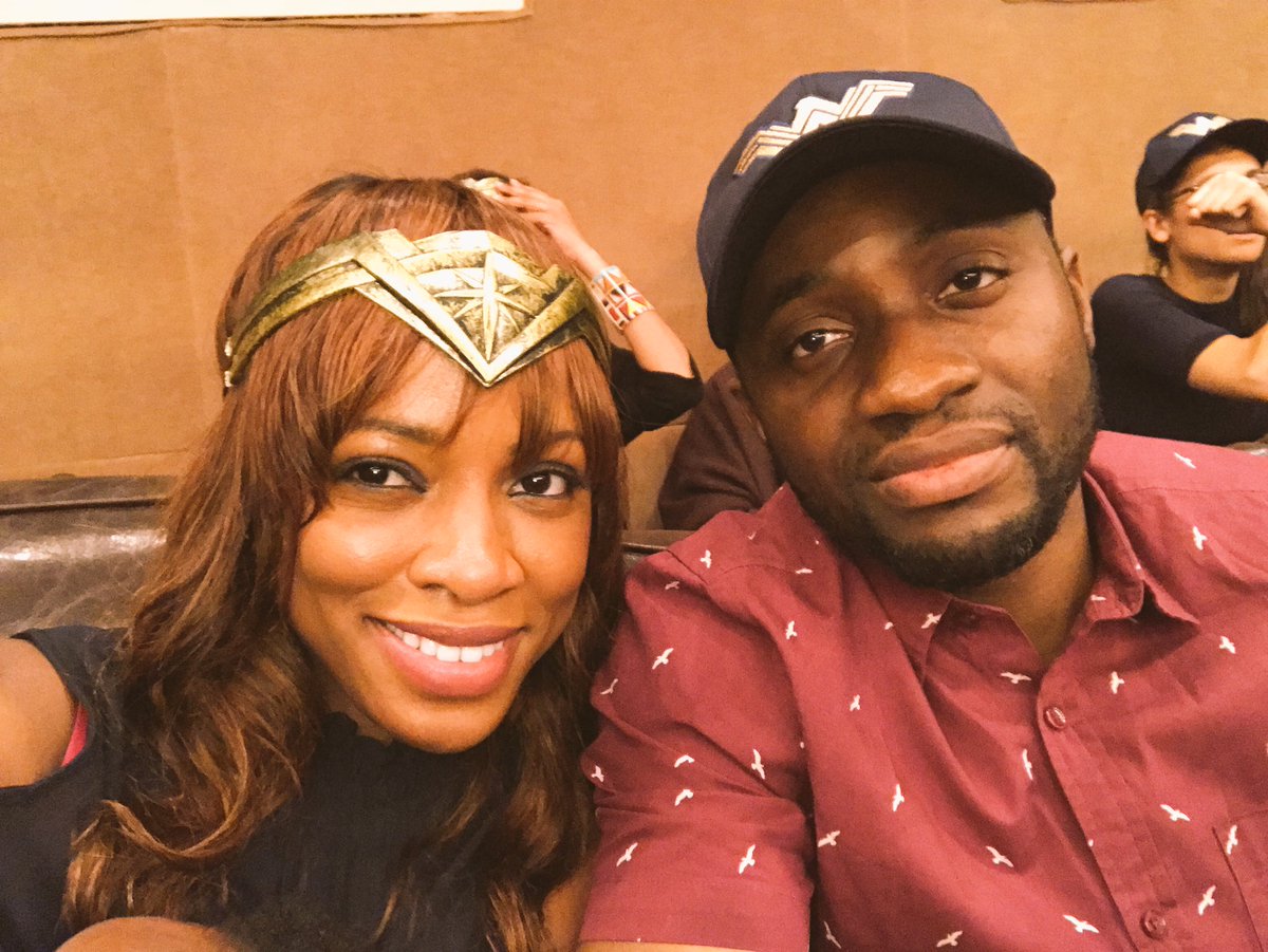 LilianAjayi's tweet image. Had a great time watching #WonderWoman. Directed by  @PattyJenks.Thanks for a great event @WIENetwork @deepoku. #iamwonderwoman #wienetwork
