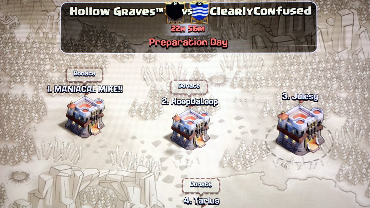 RedThornCoC's tweet photo. Good luck @CCSarah1_ should be a fun war! #warHG #funclan https://t.co/aQo7bg77d2