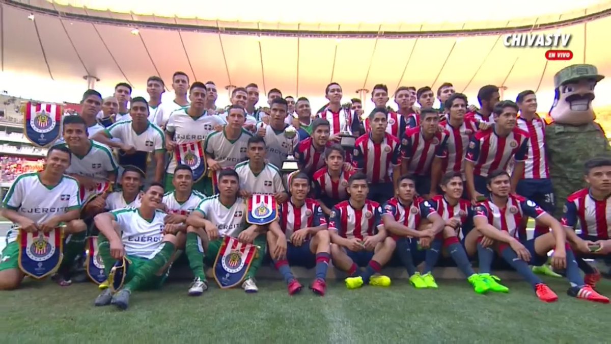 Chivas 2-0 SEDENA. Un combinado de las fuerzas básicas del Rebaño venció al Ejército Mexicano 👌🇦🇹

Goles: <a href="/miguelnuno24/">Miguel Nuño</a> y José González.