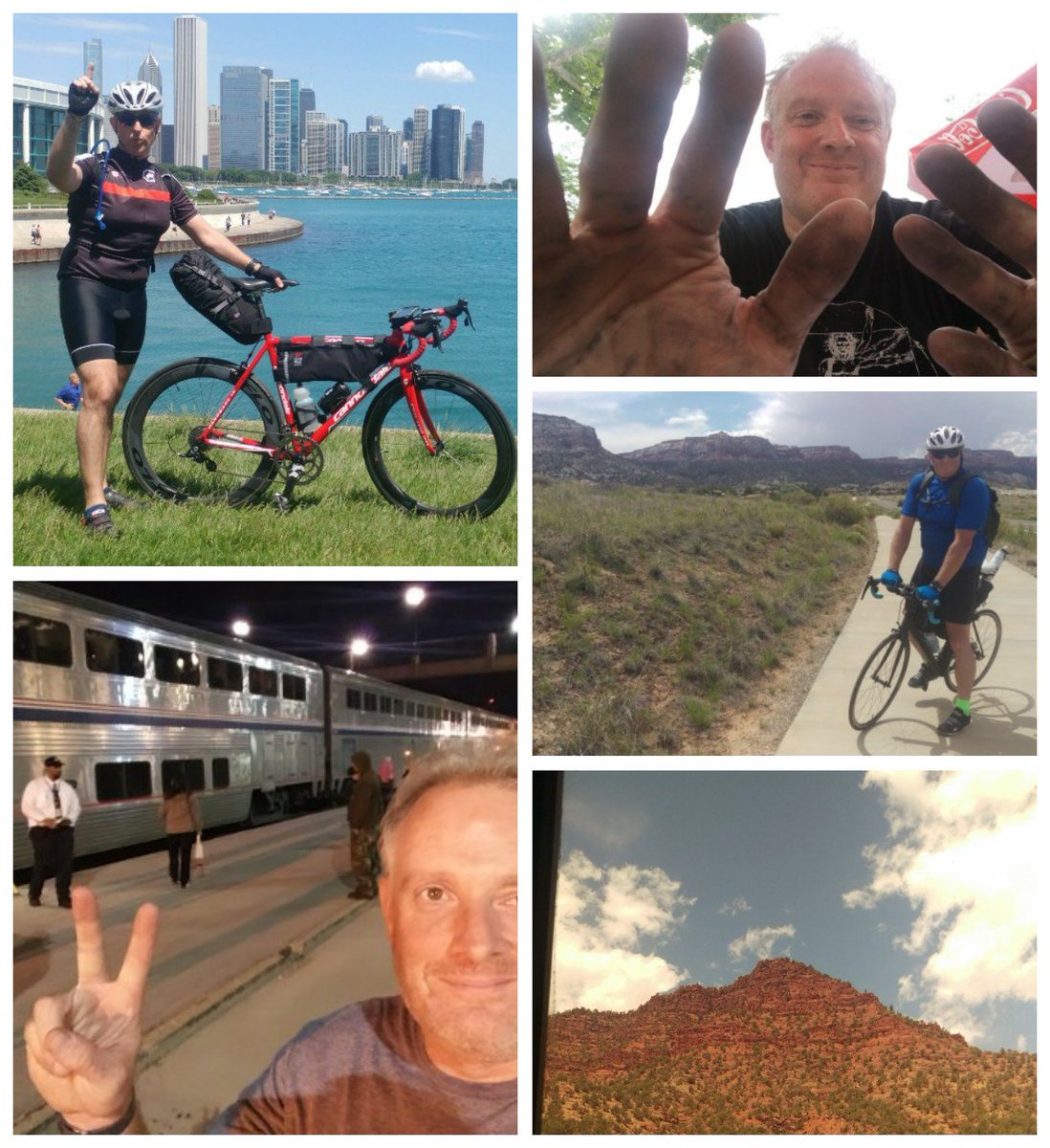 sterrytelling's tweet photo. First Chicago and Nebraska. Today, #3 , we rode amazing Colorado. Tomorrow 105 miles into Utah. @NextStepLA #NextStepRide #greatridenride https://t.co/BhW09FQ2iq