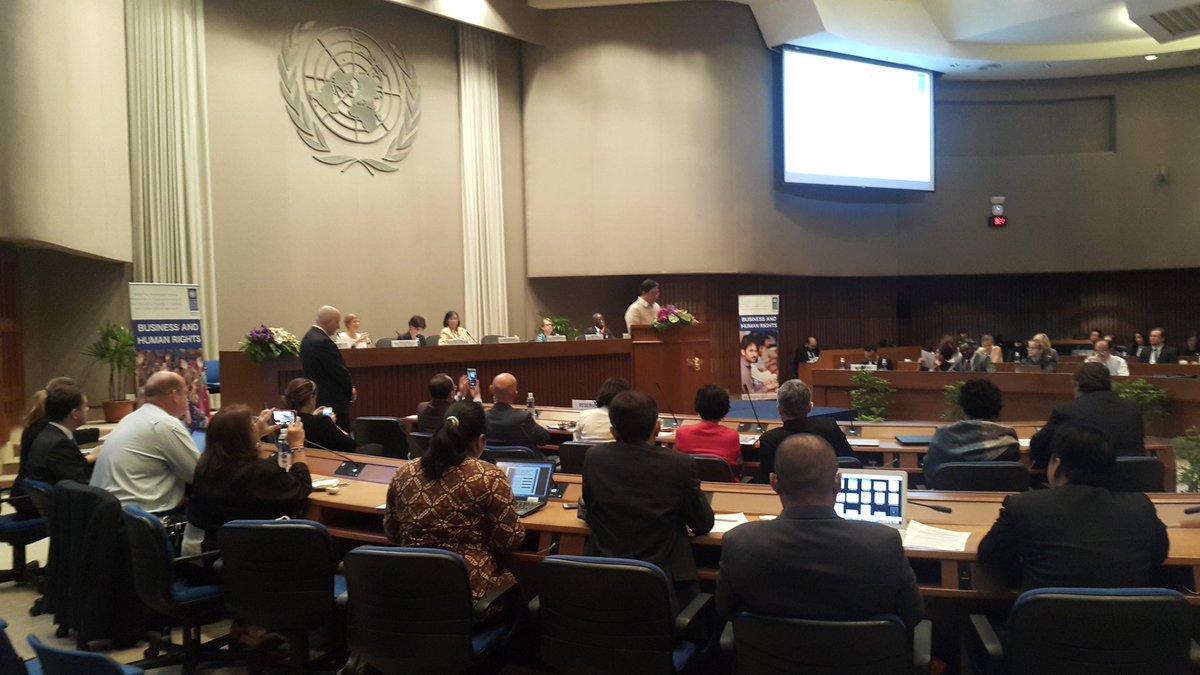 HRRCforASEAN's tweet photo. Happening now: AICHR Chair delivers opening remarks at Regional Workshop on Business and Human Rights #Biz4Rights https://t.co/VMMh0gc2pO