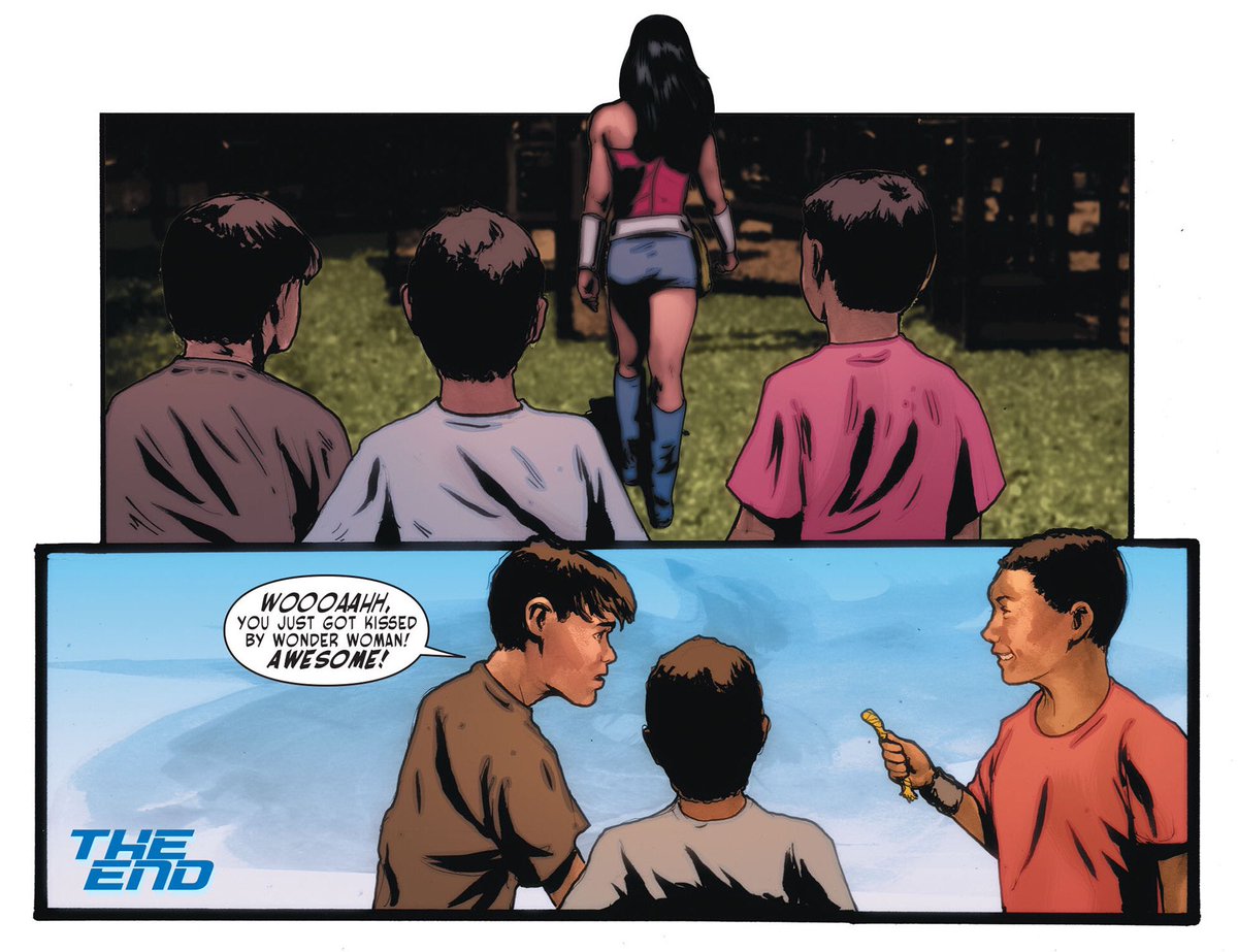 wondermann5's tweet image. For all of the little boys who wanted to follow Diana 
#WonderWoman