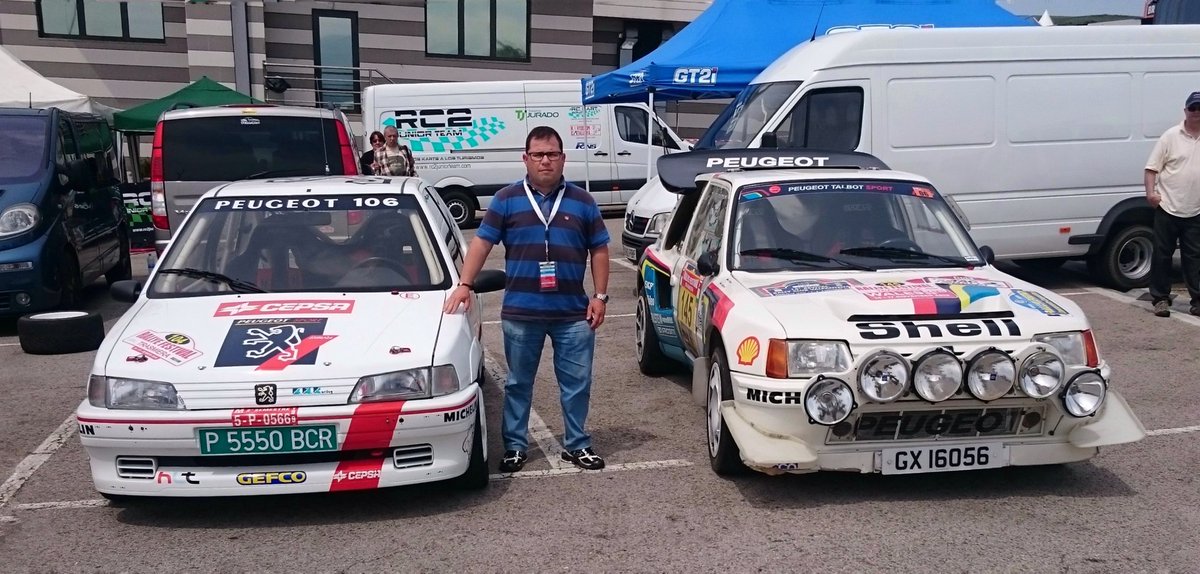 AlbertoJosePA's tweet photo. Leones...  #RallyeFestivalTrasmiera2017 #Peugeot106RallyeGrA  #Peugeot205Turbo16EVO #RallyeLegeng #Peugeot #JaimeAzcona #JuliusBillmaier https://t.co/PJeE4xrnwl