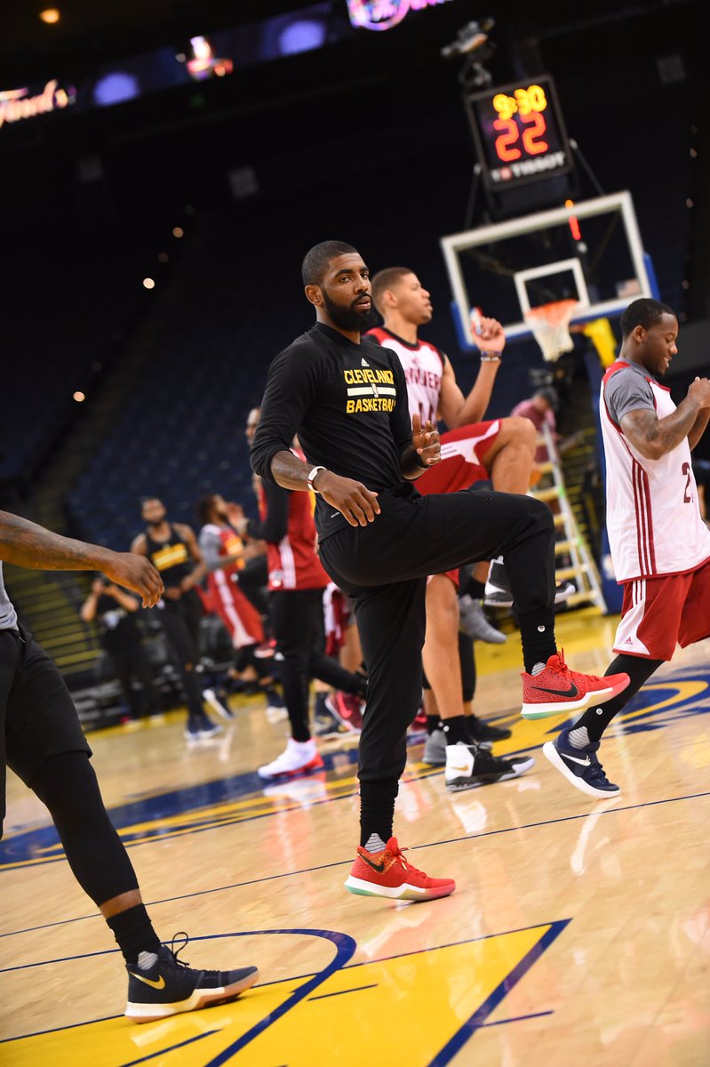 kyrie wearing kyrie 3