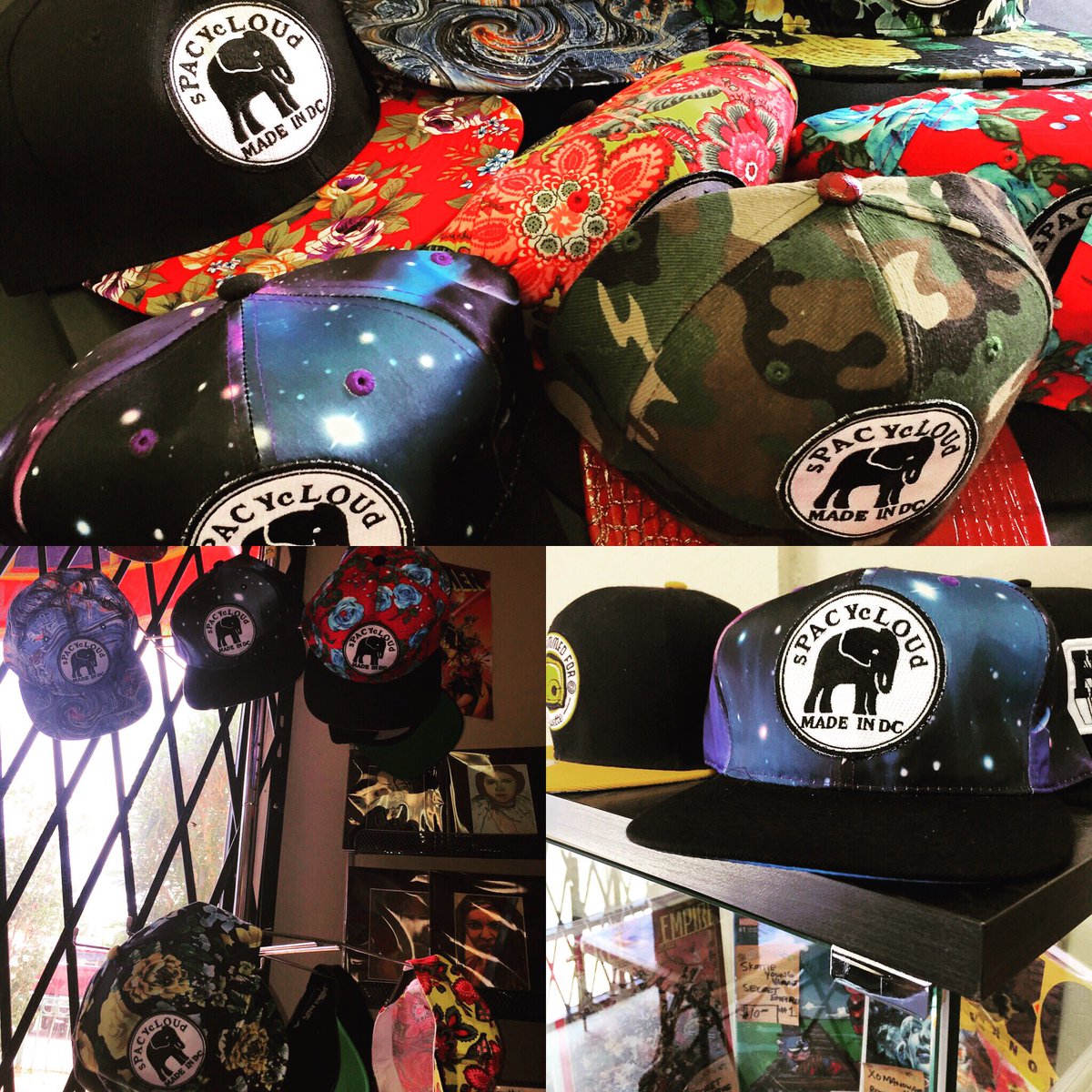 metahumanscomic's tweet photo. @sPACYcLOUd hats are in #metahumans #metahumanshq ๐ฏ our personal favorite is the galaxy ๐ print one #spacycloud we are open till 8:30pm https://t.co/Xi0xFR9991