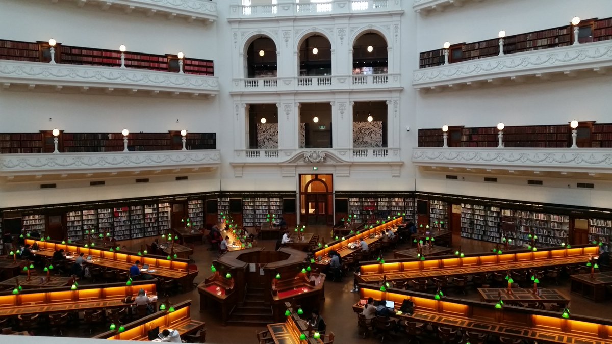 DestMelbourne's tweet photo. Did you know @Library_Vic has 5000 visitors daily? That's more than the British Library or Library of Congress! #ceobreakfastseries https://t.co/PaYJyJ4uJc