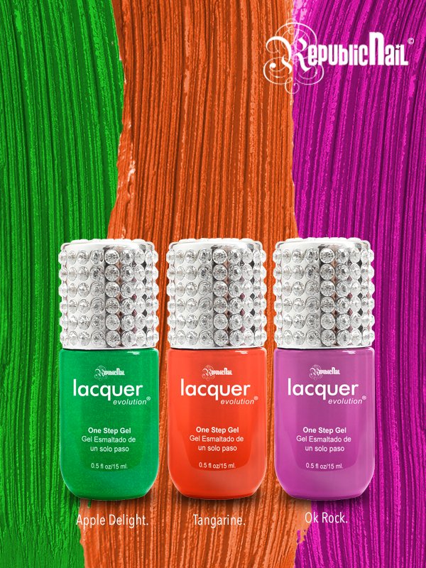 RepublicNail's tweet photo. ¿Con qué tono quieres pintar tu vida hoy? #LacquerEvolution #YoSoloRepublicNail https://t.co/YrknfEQsVv