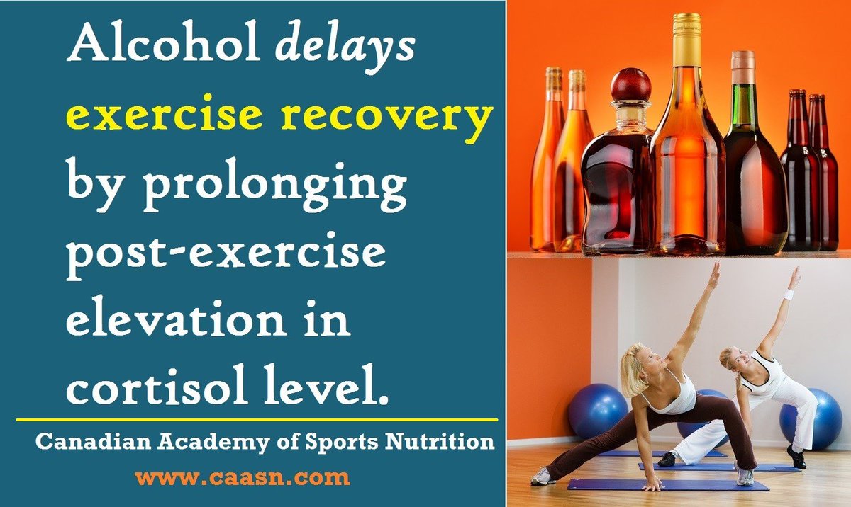 caasn2015's tweet image. #Alcohol #exerciserecovery #cortisol
