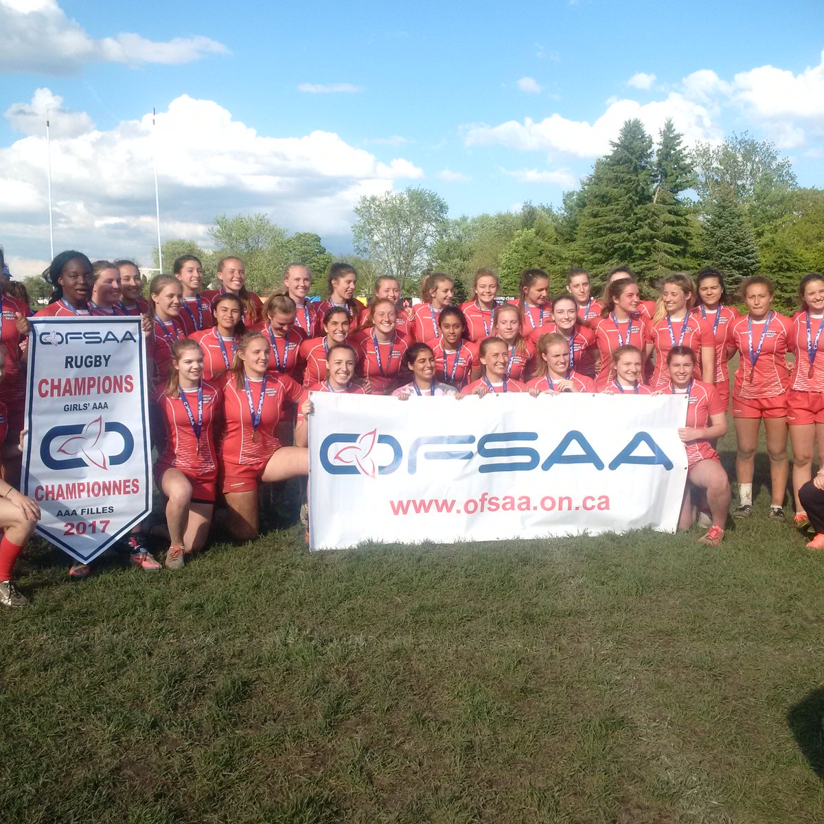 OakTrafalgarHS's tweet photo. Congrats Champs!!!! Great win girls https://t.co/V5DEy8SsdN