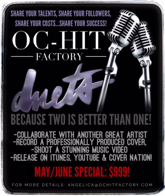 ochitofficial's tweet photo. The May/June special is only $999! For more details email angelica@ochitfactory.com
#duets https://t.co/3RXMuAbJH6