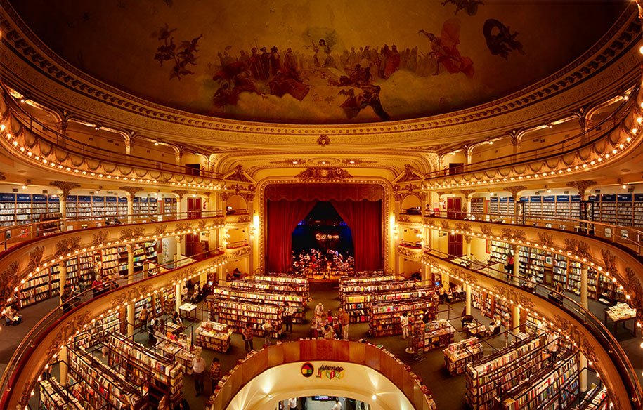 YettioTravelMag's tweet photo. 100-yr-old building in Buenos Aires gets renovated into a gorgeous bookstore. ⬇️

https://t.co/z5HEljlifS https://t.co/vyJIilUwY1