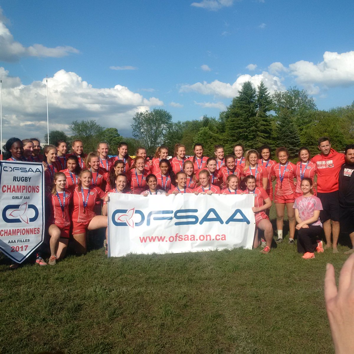 OakTrafalgarHS's tweet photo. Congrats Champs!!!! Great win girls https://t.co/V5DEy8SsdN