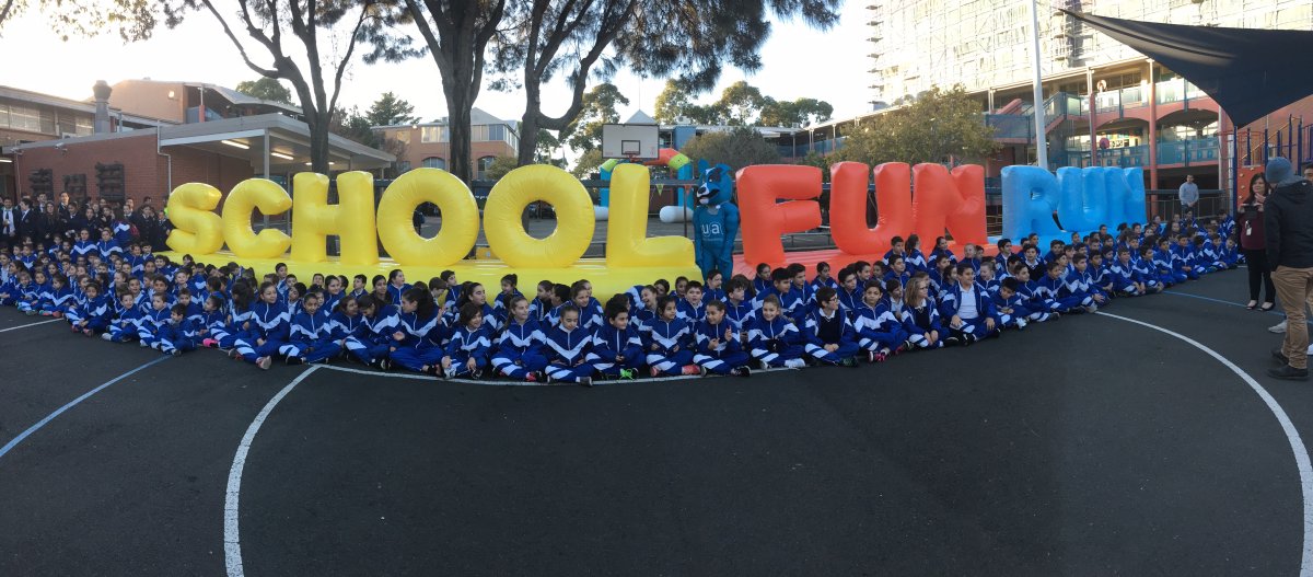 Tune into <a href="/sunriseon7/">Sunrise</a> now to see the CUA School Fun Run! 🏃🏽🏃🏽🏃🏽#SCHOOLFUNRUN #CUACOMMUNITY