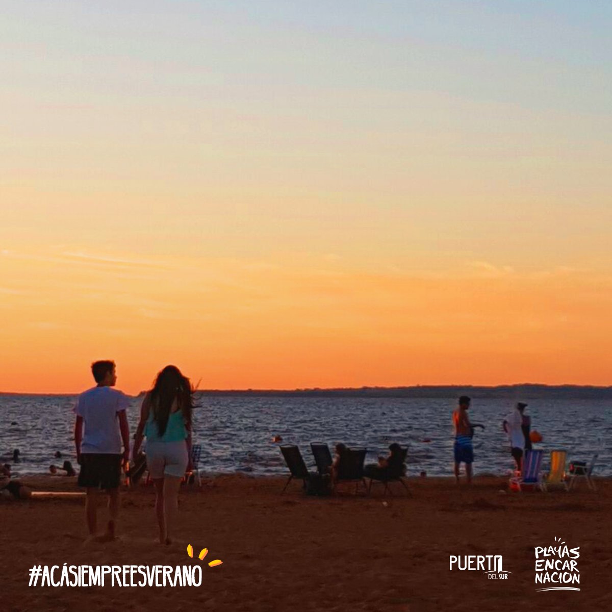 PlayasEncar's tweet photo. Atardecer desde la Playa Mboi Ka'e.
#PlayaMboiKae #PlayasEncar https://t.co/0PRYWAReHi