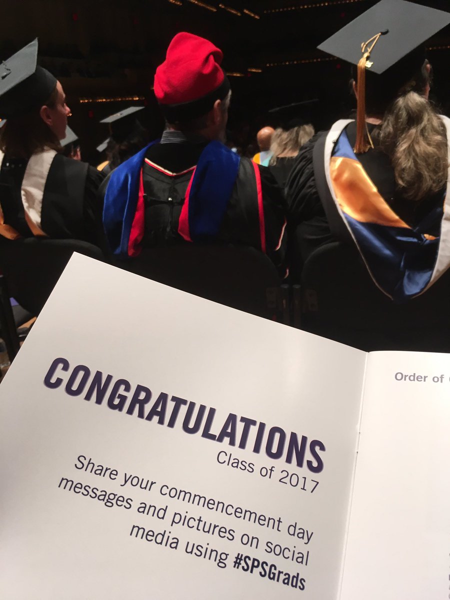 #Commencement2017 <a href="/CUNYSPS/">CUNY School of Professional Studies</a> #spsgrads #classof2017