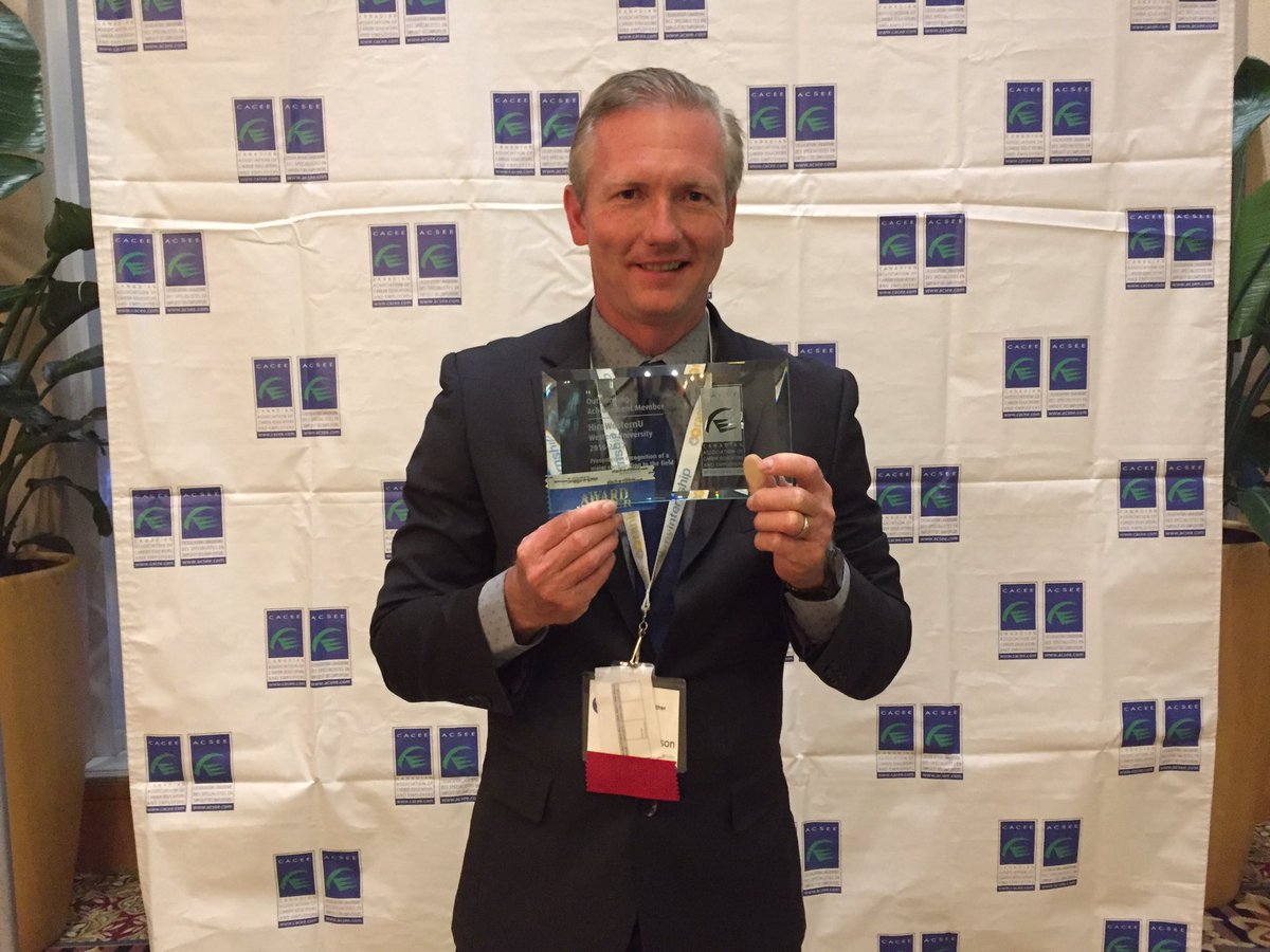 jeffwatson99's tweet photo. Thank you @followCACEE for recognizing #hirewesternu with the outstanding achievement award #BetterTogether2017 @westernuSuccess https://t.co/JRLUeF99al