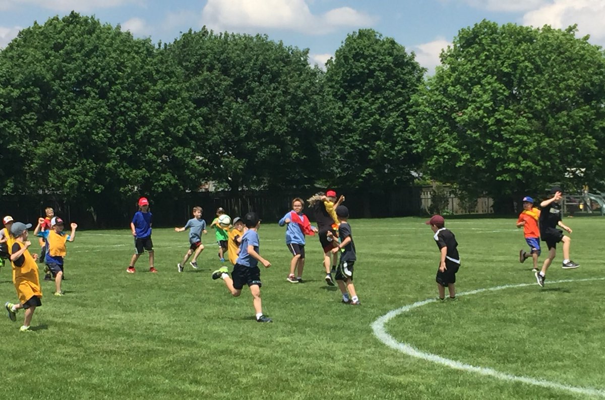 LittleFallsPS's tweet photo. Graduated to the pitch for 2nd recess due to great success! More kids asked to join & were warmly welcomed. ♥️⚽️@KLCarlyle #LMHST #leaders https://t.co/8LXEJ3PeCx