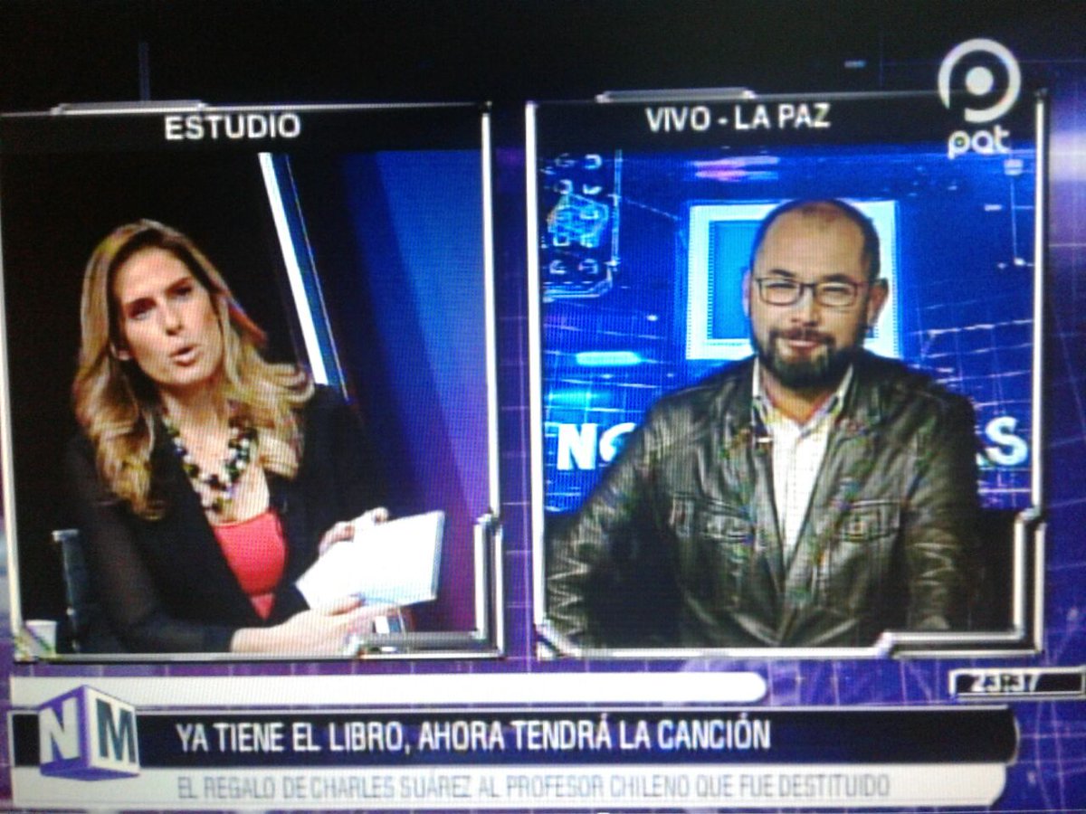 JimenaAnteloT's tweet photo. Alfonso Ossadon,maestro chileno despedido por dar #ElLibrodelMar
“No bajaremos los brazos en seguir llevando el libro del mar”
@nomentiras https://t.co/0ZhYVcmsZT