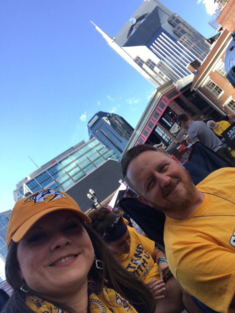 NashLineDancing's tweet photo. Happening now on the @BrdgstoneArena plaza...#StandWithUS @predsnhl Thanks #maskedmafia! https://t.co/NxuhZPy2xi