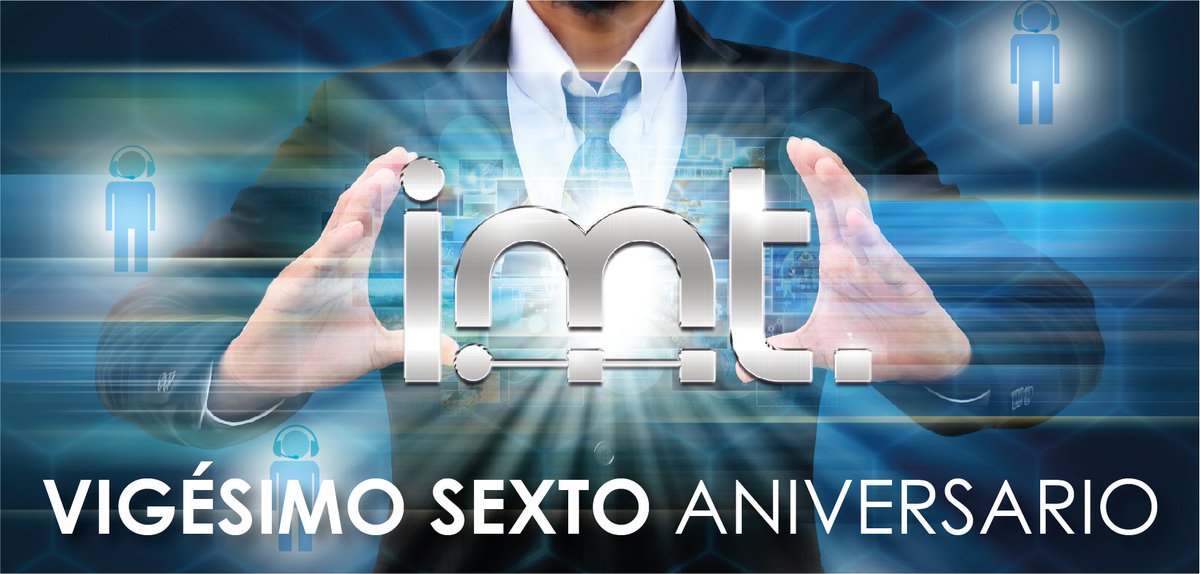 IMT_'s tweet photo. ¡Gracias a todos ustedes, el IMT celebra su 26ª aniversario consolidándonos como empresa líder en América Latina! #26aniversario #IMT https://t.co/XotF5jX3GC