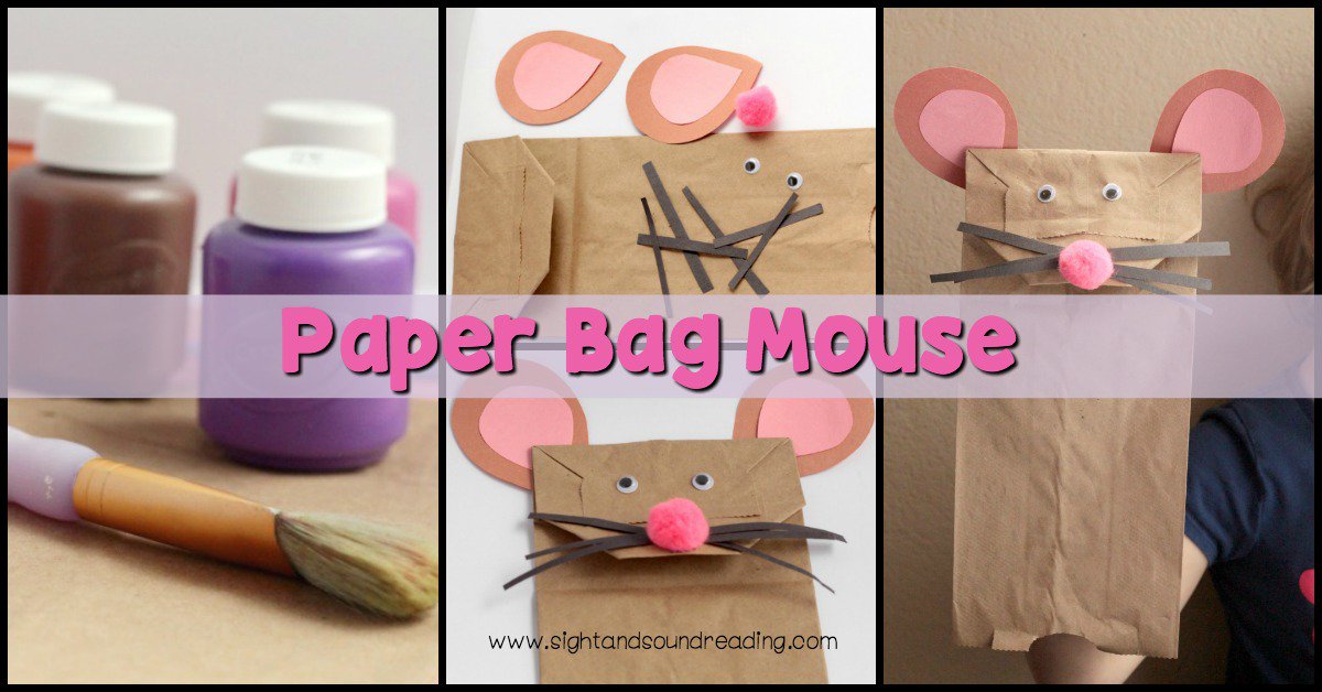 SightSoundRead's tweet photo. Don't you think that this paper bag mouse puppet craft is cute? #craft #puppetcraft #craft https://t.co/ugeKU37PHP https://t.co/KM1Wvi7489