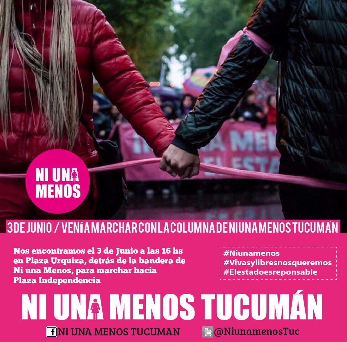 Emicomunicacion's tweet photo. #NiUnaMenosTucuman https://t.co/PMqF9J1xQl