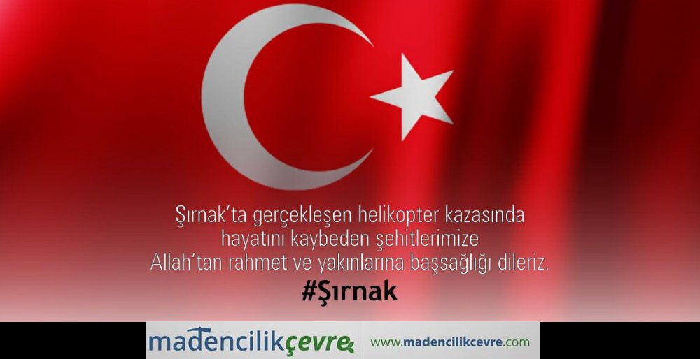 Şırnak Şenoba helikopter kazasında hayatını kaybeden şehitlerimize Allah'tan rahmet, yakınlarına başsağlığı dileriz. #VatanSağolsun