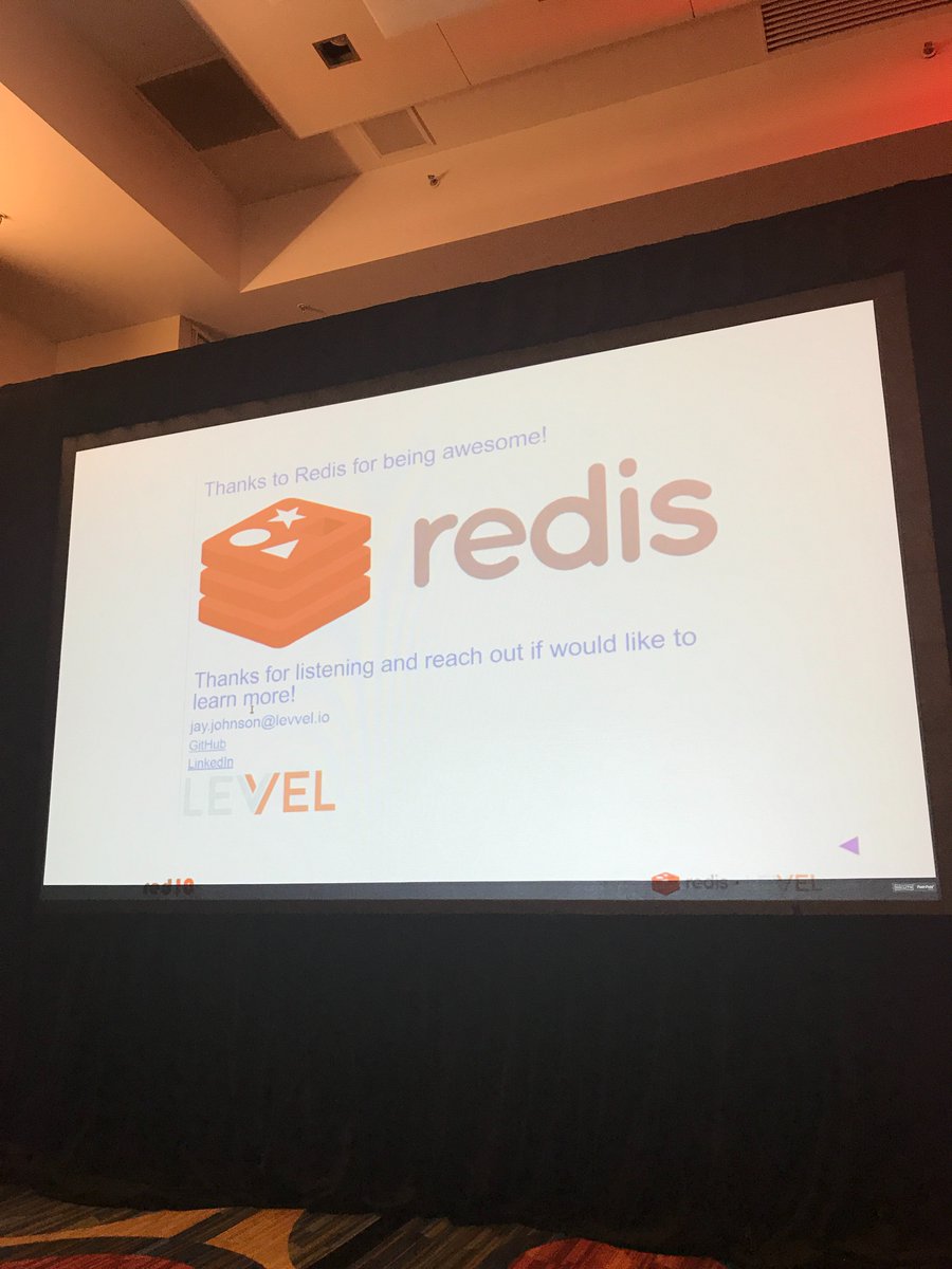 EndavaNA's tweet photo. Our main takeaway from #RedisConf: Redis is incredible for caching, publish-subscribe, and especially machine learning. https://t.co/yRreSdmCAm