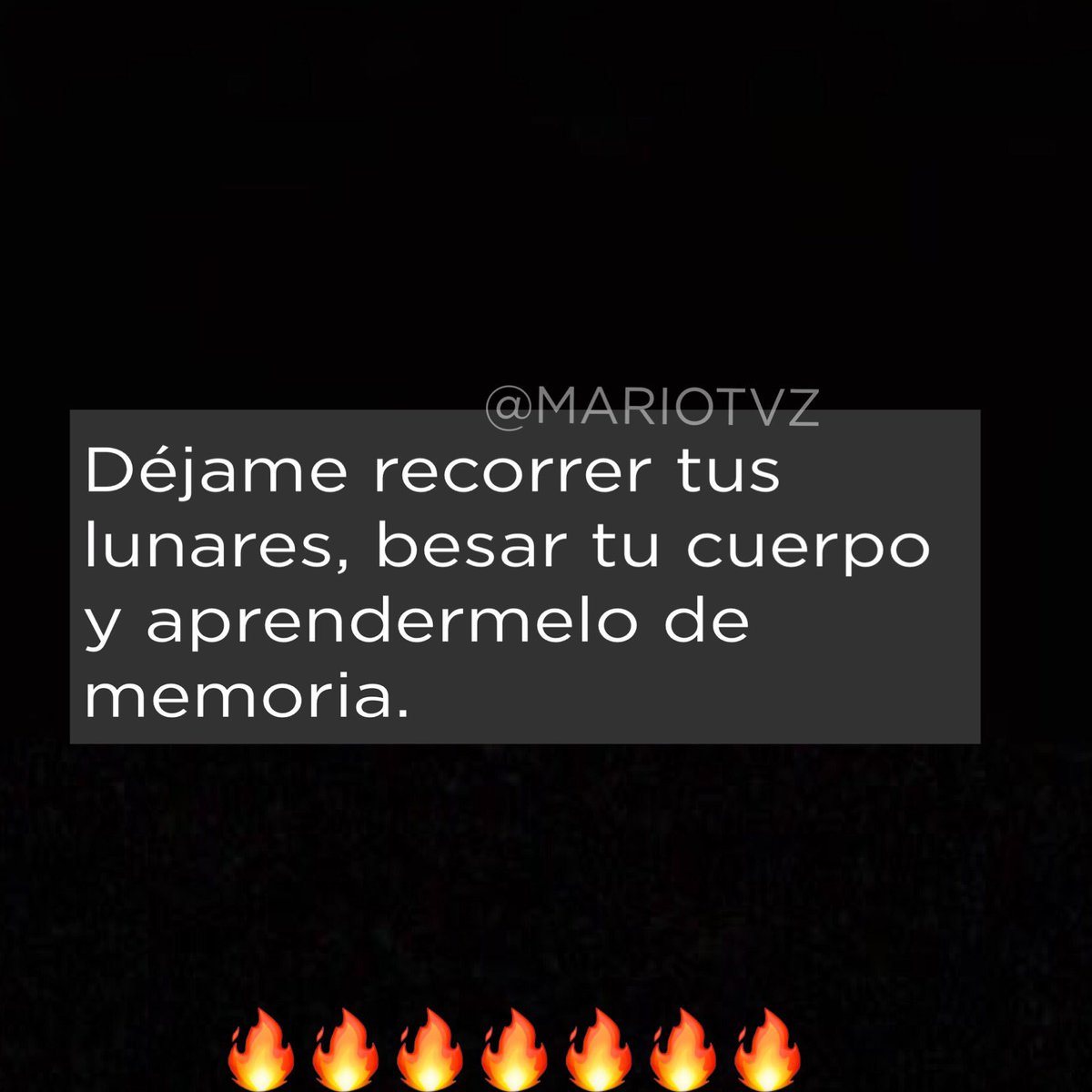 mariotvz's tweet photo. Déjame recorrer tus lunares, besar tu cuerpo y aprendermelo de memoria. https://t.co/zj7PA44dFT