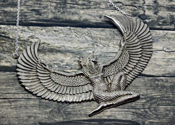 FeatherTribe's tweet photo. The #Isis Collection - #Goddess Necklace -  Large - White Brass - Feather Tribe https://t.co/eIkaEm3rQz https://t.co/g5VK7Hyicb