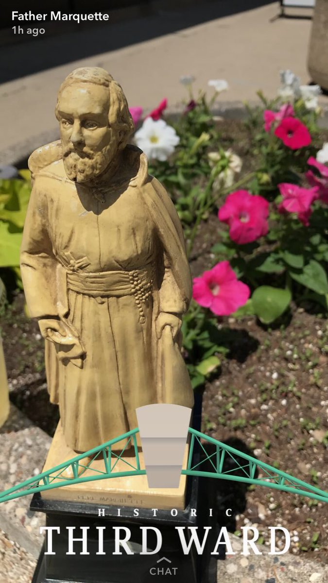 FatherMarquette's tweet photo. A busy day of exploring. #MUExplore https://t.co/9yBjvXKfxx
