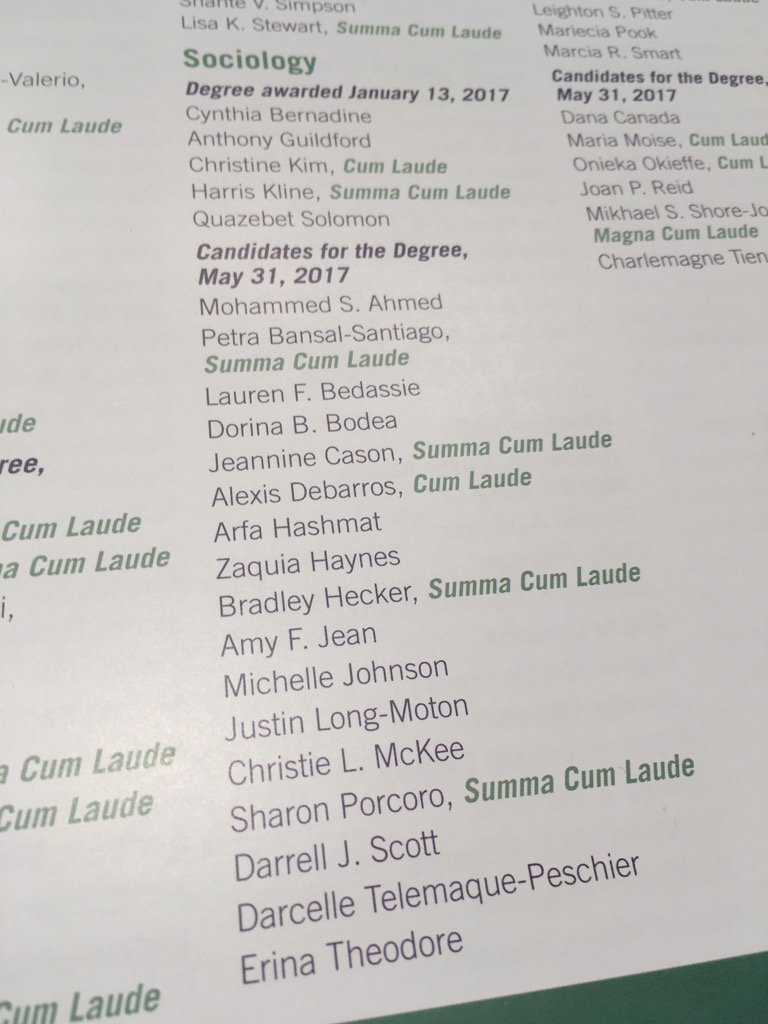 Congratulations #SPSGrads in #Sociology! Your faculty is so proud of you... <a href="/CUNYSPS/">CUNY School of Professional Studies</a> #Commencement2017