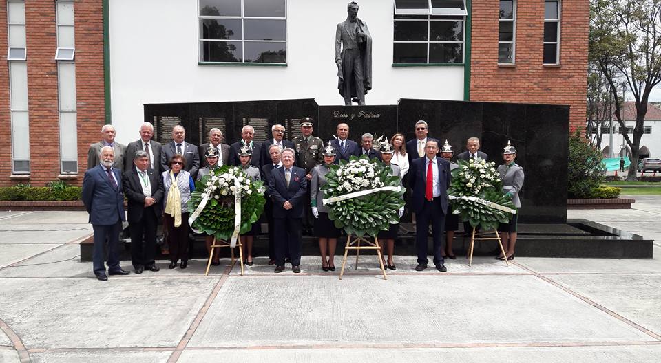 Conmemoración del centésimo septuagésimo séptimo aniversario del general francisco de paula Santander y Omaña
Viernes 5 de mayo del 2017