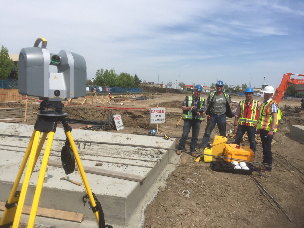 ron1337's tweet photo. We had a great presentation today from @BuildingPointCA regarding using laser point cloud scanning on our job site. https://t.co/SkHJjGQKcV