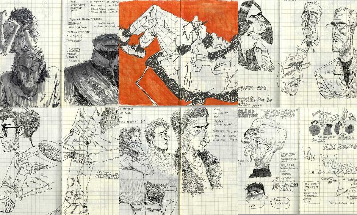 https://t.co/47bF75vJ8N hey!! here's my 2nd sketch compilation. there's comics, sketchbooks, filmthings n more! BONUS giveaway deets below! 