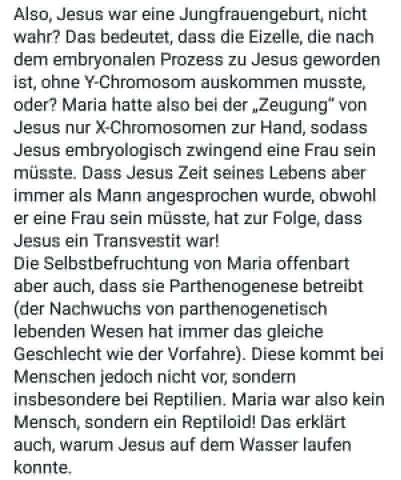 GoldenerAluhut's tweet photo. das #mussmanwissen über #Jesus. https://t.co/FZLJfven4f