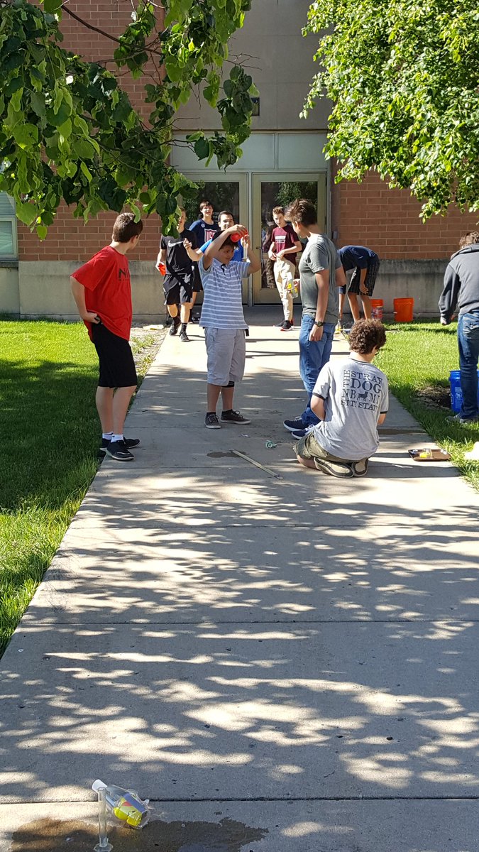 Great Day for Chicken rockets at GMSS! #geneva304 #keepmovingforward