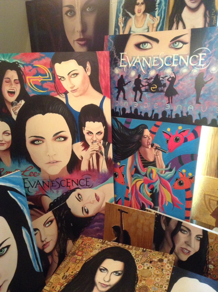 skwhiting57's tweet photo. #ForEVerEV #EVfan @AmyLeeEV Home of #AmyPaintings ❤️❤️❤️❤️❤️❤️ https://t.co/1dmivCBoay