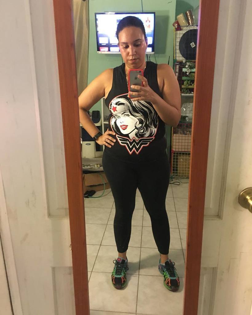 tichrist's tweet photo. #wonderwomanwednesday #tichristgoeshealthy #weightlossstory #weightlossjourney #coredeforce #mmapower https://t.co/gOEfQAxr0G https://t.co/2nRMUt4hgT