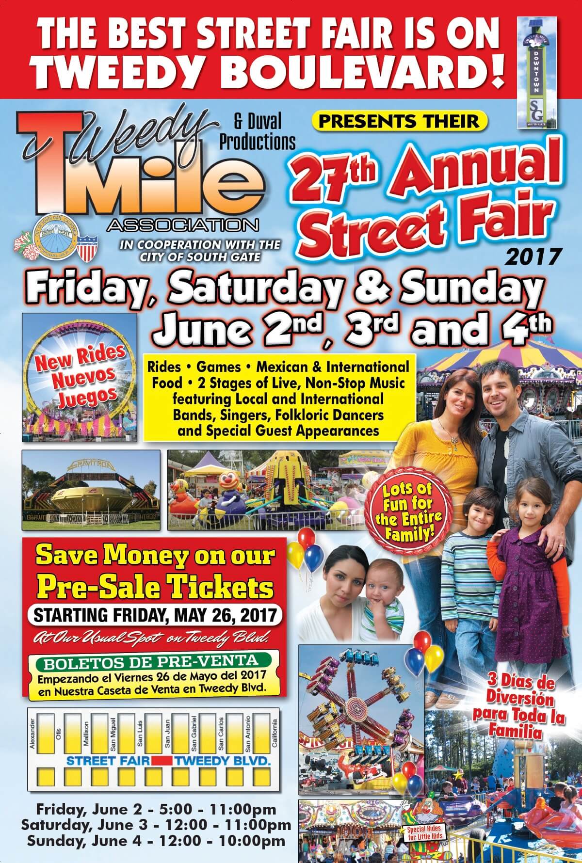 City of South Gate on Twitter "The 27th Annual Street Fair starts in