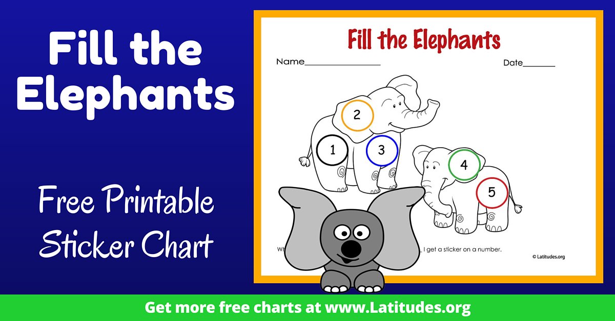 ACNLatitudes's tweet image. FREE Sticker Behavior Chart (Fill the Elephants) bit.ly/2rlOMcw #behaviorchart